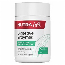 Nutralife 纽乐 植物消化酶酵素 60粒 新旧包装随机发